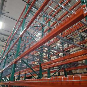 Système de rayonnage en acier réglable facile pour la conception d'optimisation de stockage du Vietnam de support de palette standard américain d'entrepôt - Product Image 3