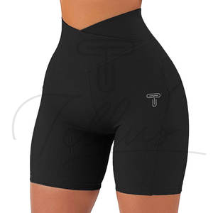 Shorts de compression unisexes pour femmes grandes tailles, respirants et anti-transpiration, pour la course à pied, vente en gros - Product Image 2