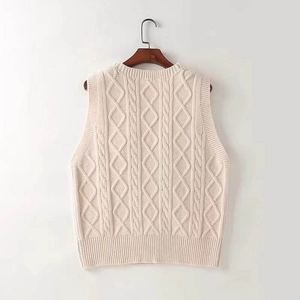 Versatile <b>Womens</b> Sleeveless Knit <b>Sweater</b> <b>Vest</b> Acrylic Pullover Balanced Fit Designed <b>For</b> Wholesale Supply - Product Image 6