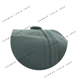 Gorra de béisbol de 6 paneles personalizada Unisex, gorro de lana merino 50% de alta calidad, gorros de invierno de punto curvos ajustables para ciclismo y playa - Product Image 3