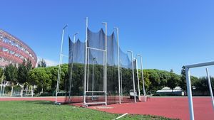 Özel iaaf kafes hammer s çekiç en iyi kafes atış koymak spor ekipmanı ucuz kafes <span class=keywords><strong>discus</strong></span> atış koymak koruyucu çit - Product Image 2