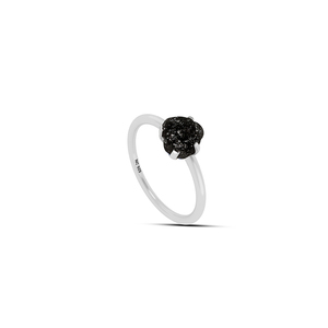 925 plata esterlina ZIRCON forma natural anillo apilable ajuste de punta clásico boda compromiso aniversario regalo paquete 12 - Product Image 2