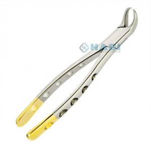 Fabricant allemand de pinces à dents dentaires en acier inoxydable Pince universelle d'extraction à pointe fine avec source d'alimentation manuelle - Product Image 5