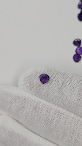 Natural Purple African Amethyst <b>Heart</b> Shape Loose Stone Best Selling Cut Stone Amethyst February Birthstone Ring Women Sambhav - Product Image 4