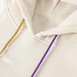 Omega <b>Neutral</b> Chenille Hoodie Unisex Organic Cotton Blend Fleece Pullover Kangaroo Pocket Winter for Base for Gold Style - Product Image 5