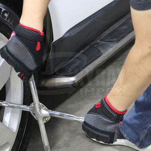 High Performance Full <b>Finger</b> Leather <b>Gloves</b> Anti-Cut Safety Mechanic <b>Gloves</b> at an Price - Product Image 2