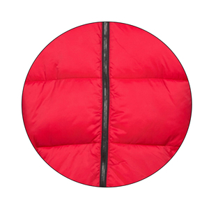 Chaqueta acolchada de invierno de calidad superior con logotipo personalizado, tela de cuero impermeable, capucha de piel con cremallera, decoración, oferta por tiempo limitado - Product Image 4