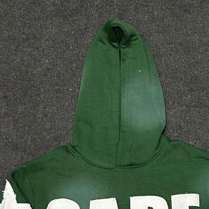 Survêtement à capuche personnalisé de haute qualité à imprimé bouffant Ensembles de pantalons unisexe en coton survêtements pour hommes Lavage à l'acide disponible en gros - Product Image 2