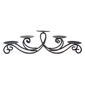 Fait à la main, nouveau Design de Stand de bougies décoratives en fer, fabricant et exportation de l'inde. - Product Image 2