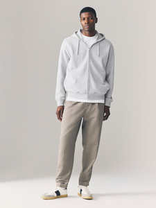 High Quality Customized Fleece Hoodies Oversized Custom Logo Fleece Basics Cotton Blended Hoodie Men Fleece Hoodie - Product Image 2