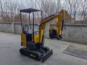 재고 있음 1톤 미니 굴삭기-크롤러형 쿠프 엔진 1년 보증 농장용 소형 컴팩트 판매 무료 배송 - Product Image 2