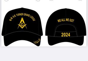 MASONIC CAPS BASEBALL CAPS MASTER MASON CAPS BLACK - Product Image 6