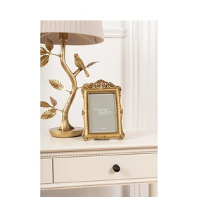 Cadre photo personnalisé de haute qualité Style de fleur en aluminium pour les mariages Table matériel suspendu usine en gros - Product Image 4