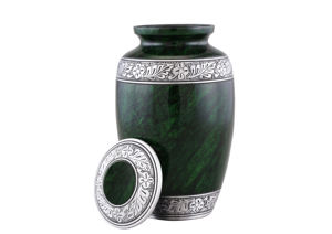 Urnas funerarias para adultos de alta calidad, venta al por mayor, contenedores de cenizas de latón y madera, urnas conmemorativas para uso decorativo - Product Image 3