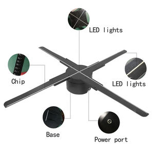 Ventilador Holográfico 3D de 75 cm Más Rentable del 2024, Pantalla de 2800*1024, Ventilador Proyector 3D Giratorio, Ventilador Holográfico <span class=keywords><strong>LED</strong></span> para Publicidad - Product Image 5