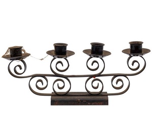 Popular Item Bottle Candelabra Perfect for any party or everyday decor Featuring a matte <b>black</b> finish, - Product Image 5