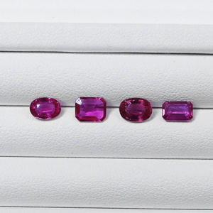 Rubí de Mozambique 100% Natural de Primera Calidad, Sin Calentar, 2.95 Quilates, Color Rosa, Corte Ovalado Octogonal, Piedra de Nacimiento de Julio para Hacer Anillos - Product Image 1