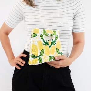 กระเป๋าคลัทช์ประดับลูกปัดสไตล์โบฮีเมียนอินเดียกระเป๋าถือแบบแฮนด์เมดสำหรับงานปาร์ตี้ตอนเย็นช้อปปิ้ง - Product Image 4