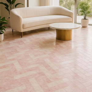 Fournisseur direct d'usine, carreaux de marbre de luxe de couleur personnalisée, design moderne, écologiques, anti-fuite, décoration murale et de sol, décoration intérieure - Product Image 1