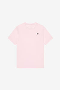Camiseta de Cuello Redondo de Algodón Jersey Rosa Suave para Hombre, de Alta Calidad, Manga Corta, Transpirable, Ropa Urbana, Fabricación de Prendas Multicolores - Product Image 4