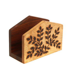Wooden Napkin Rings Medium Warm <b>Stain</b> on Simple <b>Wood</b> Napkin Rings Home and Kitchen Coasters Resin - Product Image 1