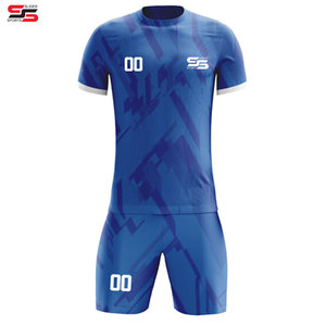 Venta al por mayor logotipo y diseño personalizado hombres jugador de fútbol kits de fútbol sublimación impresión fútbol uniforme - Product Image 4