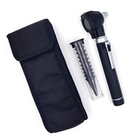 Top Selling Manual Fiber Optic LED Pocket Size ENT Diagnostic Otoscope 4X Magnifying Glass Lens Ear Examination System CE