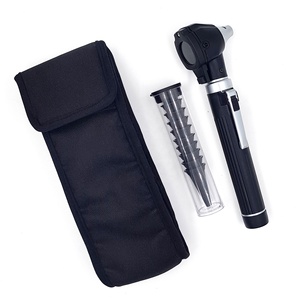 Otoscope de diagnostic ORL manuel à fibre optique LED, format de poche, avec loupe grossissante 4X, système d'examen des oreilles, produit le plus vendu - Product Image 1