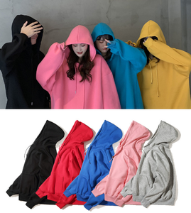 Sweats à capuche doux 280GSM légers Sweatshirts unisexes en coton Vêtements élégants et confortables Prix d'usine Vente en gros Logo personnalisé - Product Image 1