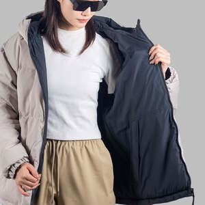 <b>Mens</b> Light Weight Puffer Outdoor Jacket | Warm Cotton Liner Quilted <b>Coat</b> | Water Resistant Windproof Solid <b>Winter</b> <b>Parka</b> - Product Image 5