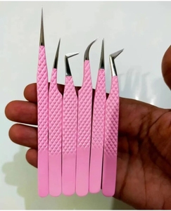 แหนบต่อขนตาจัดหาแหนบปลายเส้นใยแหนบแหนบแบบกําหนดเอง - Product Image 1