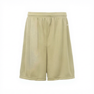 Men's Solid Color <b>Polyester</b> Bermuda <b>Shorts</b> Elastic Waist Quick Dry Casual Sport <b>Shorts</b> - Product Image 1