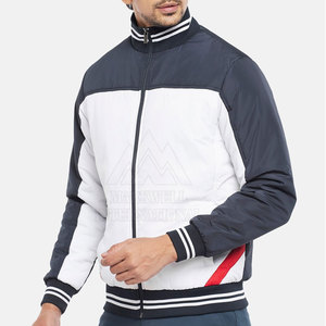 Blouson aviateur coupe ajustée pour homme avec col montant Vêtements d'extérieur d'hiver en différentes couleurs Derniers modèles - Product Image 2