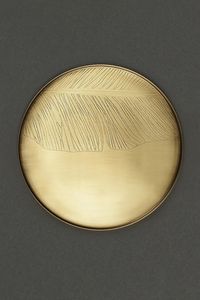 ชุดจานกลมทองเหลืองบริสุทธิ์สำหรับร้านอาหารดีไซน์ทันสมัยใช้สำหรับสินค้าขายดี - Product Image 5