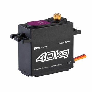 40kg High Torque RC Servo Waterproof Digital Steering Servo Motor for 1/10 1/8 RC Crawler Car TRX4 <strong>SCX10</strong> - Product Image 1