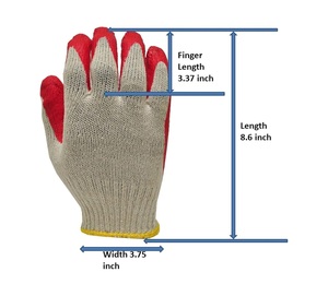 Mới Đến Làm Việc Găng Tay Thiết Kế Mới Nhất Hai Màu Sắc Nhiệt An Toàn Bảo Vệ Tay Tùy Chỉnh Thiết Kế Plummering Bảo Hộ Lao Động Găng Tay Găng Tay - Product Image 2