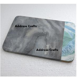 Haute tendance marbre pierre légumes planche à découper dernière conception blocs à découper cuisine petit déjeuner outils planches à découper - Product Image 2