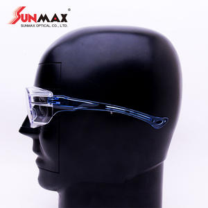 Ajuste de tamaño grande sobre gafas de seguridad contra la exposición química - Product Image 5