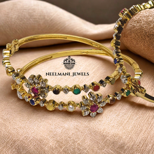 Small Bohemian Wrap Beaded <b>Bracelet</b> Navratna Jewelry with Zircon Garnet <b>Opal</b> Onyx Pearl Jade Flower Shape Gift Made Zinc Alloy - Product Image 3