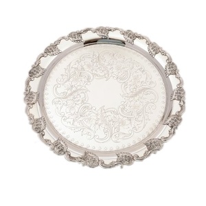 Nouvel arrivage à la recherche d'aliments décoratifs faits à la main salade Dessert serveur plateau maison hôtel Restaurant restauration plateaux de service - Product Image 6