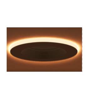 Plafonnier industriel moderne LED 5CCT 15W Downlight blanc avec nuit réglable 4000K pour design encastré en atelier - Product Image 2