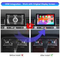 Module d'interface sans fil Apple CarPlay A6 A8 A7 C7 MMI 2G, kit de rétrofit Android Auto OEM pour Audi A6 A8 A7 C7 MMI 2G