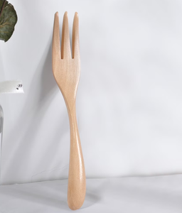 Newly Wood <b>Fork</b> Wholesale Price Good Quality Creative Wooden <b>Dessert</b> Pastry <b>Fork</b> Handmade Hot Sale - Product Image 1