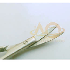 Tijeras de microcirugía de arco Iris, juego de 10 unidades, rectas y curvadas, con muelle de Noyes, 11,5 cm - Product Image 3