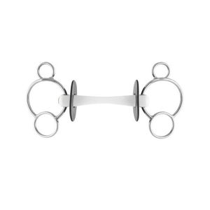 Bocado de acero inoxidable transpirable de primera calidad, el más valorado, en oferta, con anillo corto y arnés de oreja para carreras de caballos, tipo Tom Thumb - Product Image 5