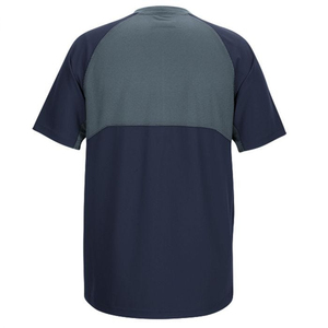 เสื้อแจ็คเก็ตเบสบอล คอตั้ง ปักโลโก้ด้านหน้า แขนสั้น ผ้าแห้งเร็ว ยืดได้ สำหรับผู้ใหญ่ ซิป ¼ - Product Image 2