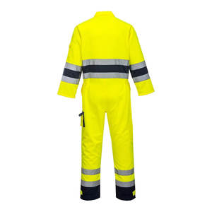 Overol de Seguridad Transpirable y Cómodo de Diseño Personalizado, Traje de Trabajo con Cinta Reflectante, Ropa de Seguridad Reflectante - Product Image 2