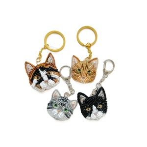 Stylish Seed Beads Beaded Embroidery <b>Bag</b> Charm Handmade Seed Beads Embroidered <b>Bag</b> Charm Design - Product Image 2