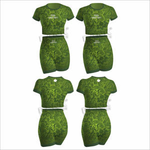 Conjunto de pantalones cortos de mujer de algodón servicio OEM Impresión de logotipo personalizado conjunto de pantalones cortos de gran oferta para mujer - Product Image 6