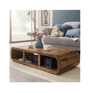 घरेलू उपयोग के लिए लिविंग रूम फर्नीचर ठोस लकड़ी का फर्नीचर कॉफी टेबल किफायती मूल्य पर उपलब्ध है